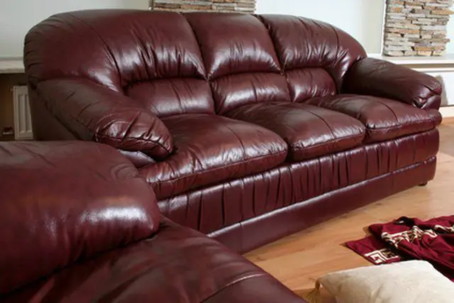 The pic of leather sofa in Waxhaw, NC.