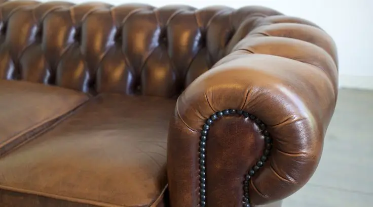 The pic of leather sofa in Weddington, NC.